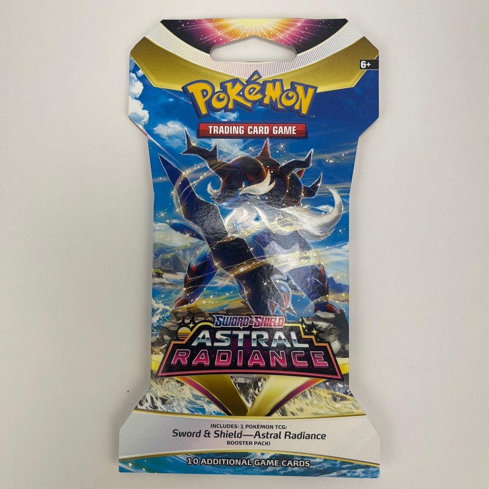 Pokemon Sleeved Booster Pack Astral Radiance Sword & Shield TCG NEW